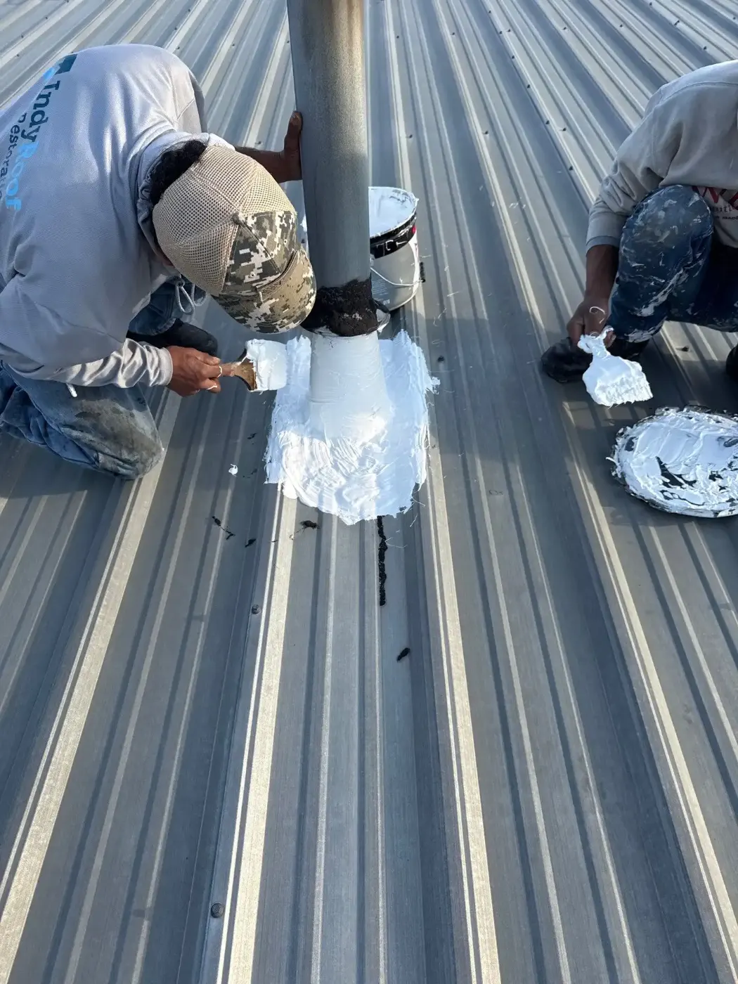 Flashing and seam work in Auburn